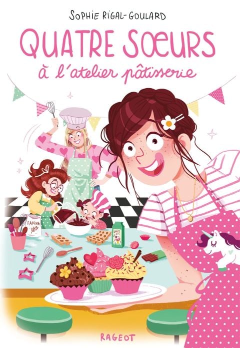 Quatre soeurs à l'atelier pâtisserie - Cover
