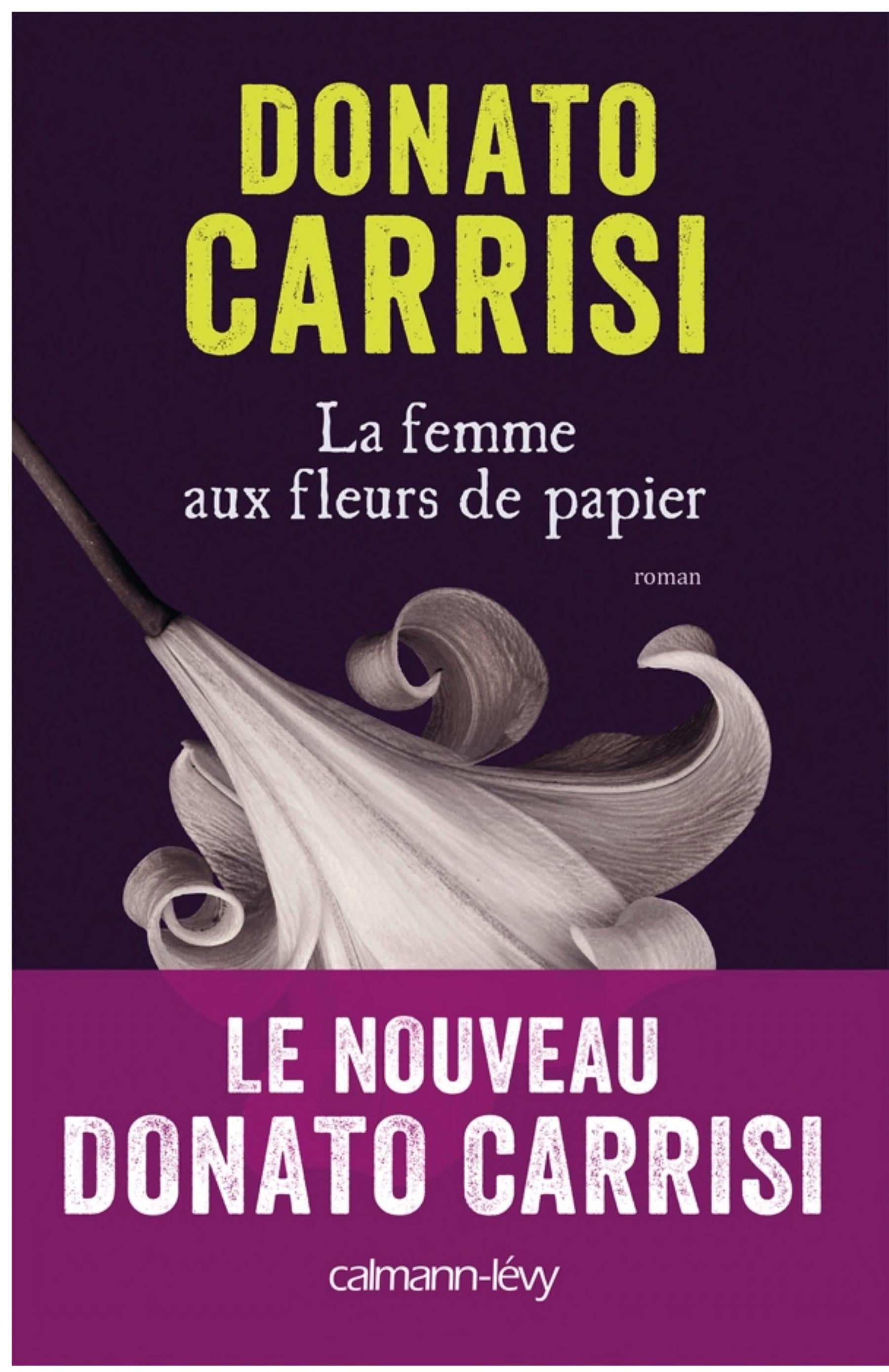 La Femme aux fleurs de papier - Cover