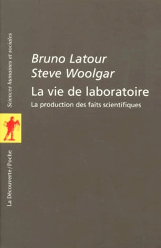 La vie de laboratoire - Cover