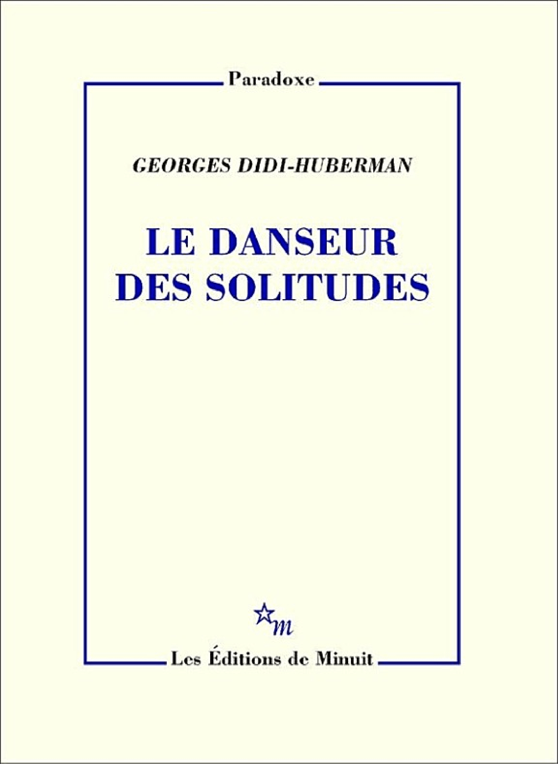 Le Danseur des solitudes - Cover