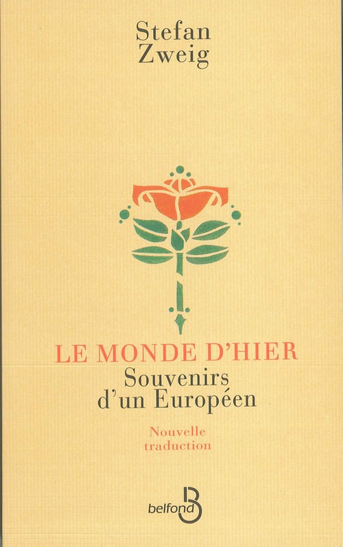 Le Monde d'hier - Cover