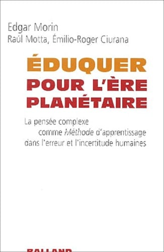 Eduquer pour l'ère planétaire - Cover
