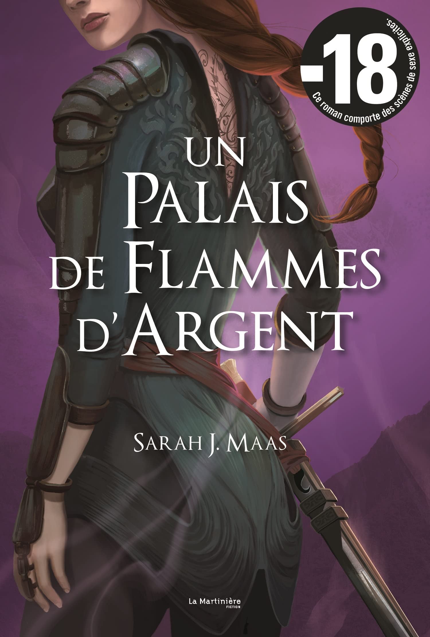 Un palais de flammes d'argent - Cover