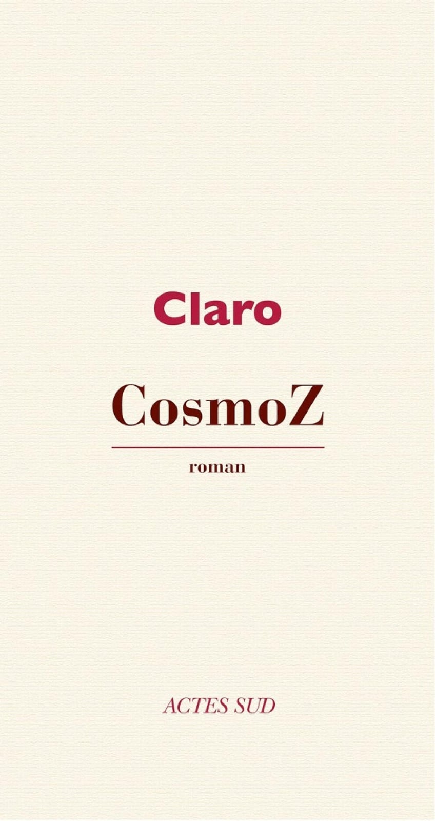CosmoZ - Cover