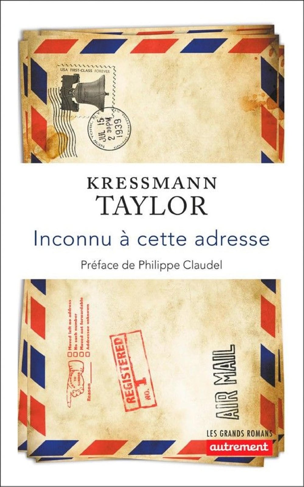 Inconnu à cette adresse - Cover