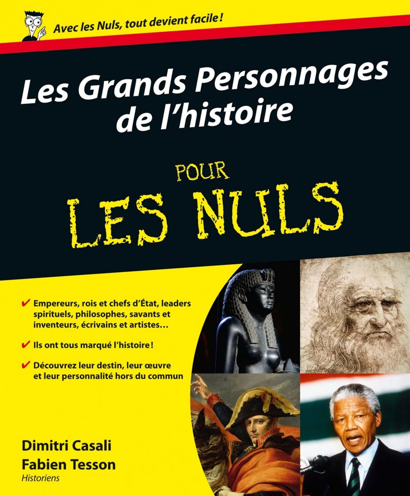 Les Grands personnages de l'histoire pour les Nuls - Cover
