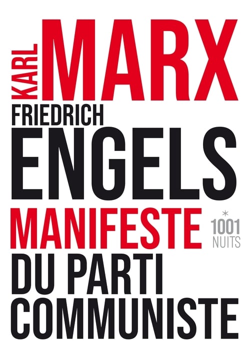 Manifeste du parti communiste - Cover