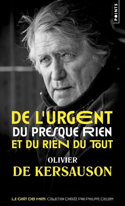 De l'urgent, du presque rien et du rien du tout - Cover