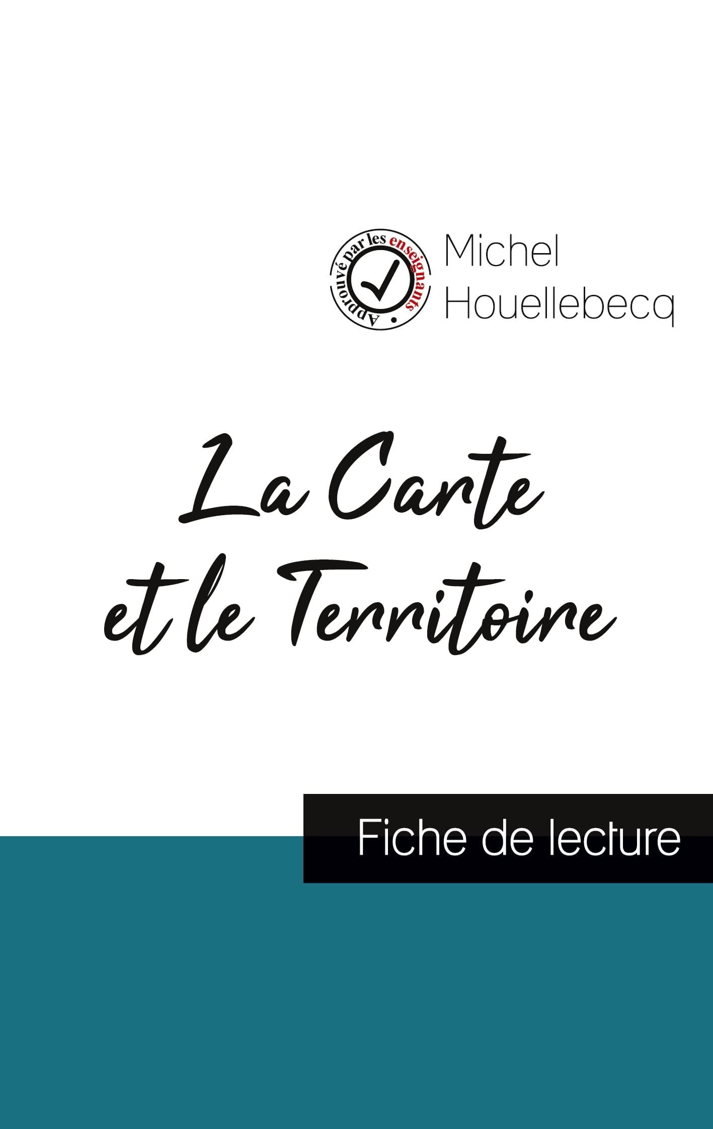 La Carte et le Territoire de Michel Houellebecq (fiche de lecture et analyse complète de l'oeuvre) - Cover