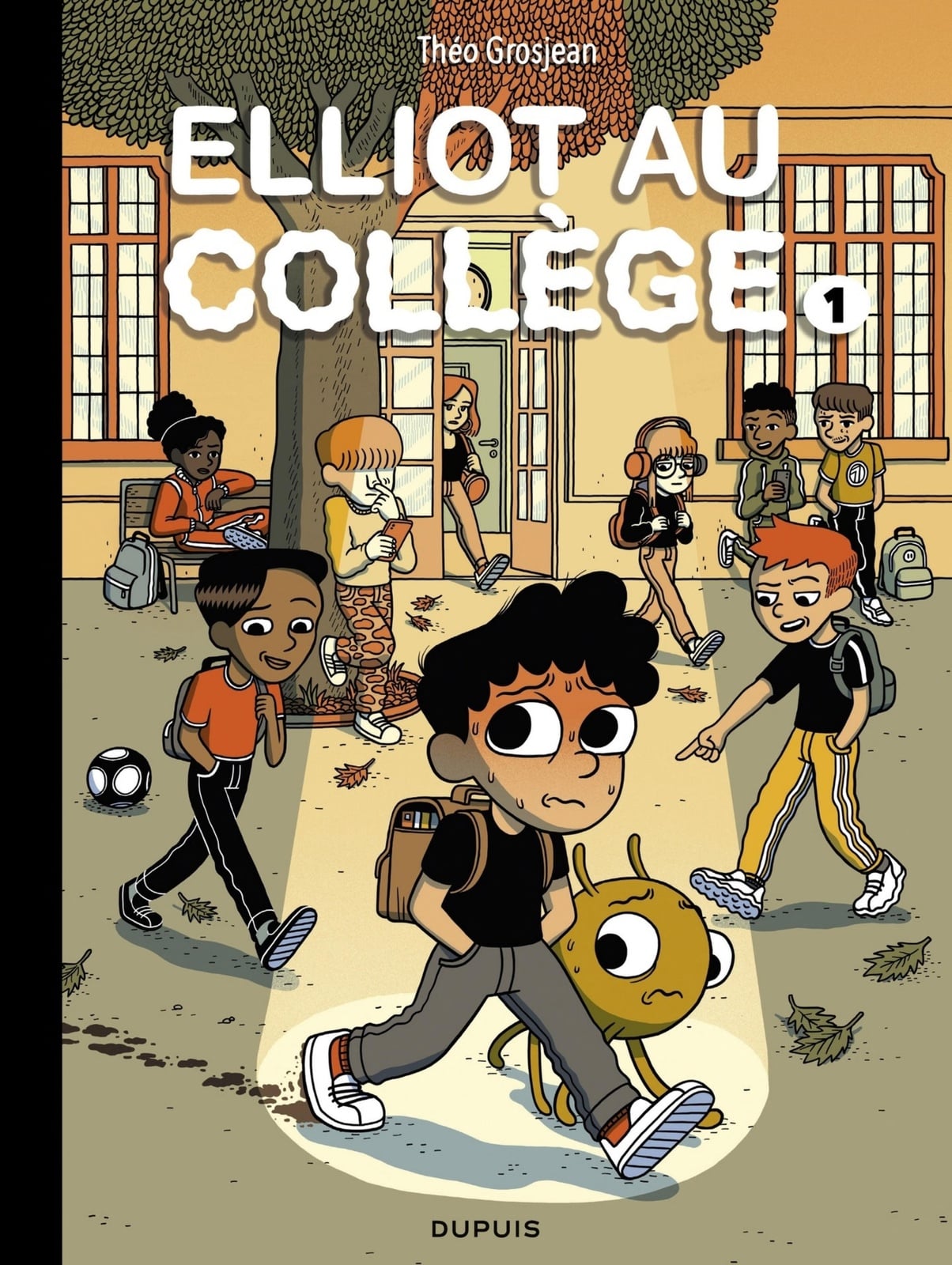 Elliot au collège - Tome 1 - Panique en sixième - Cover