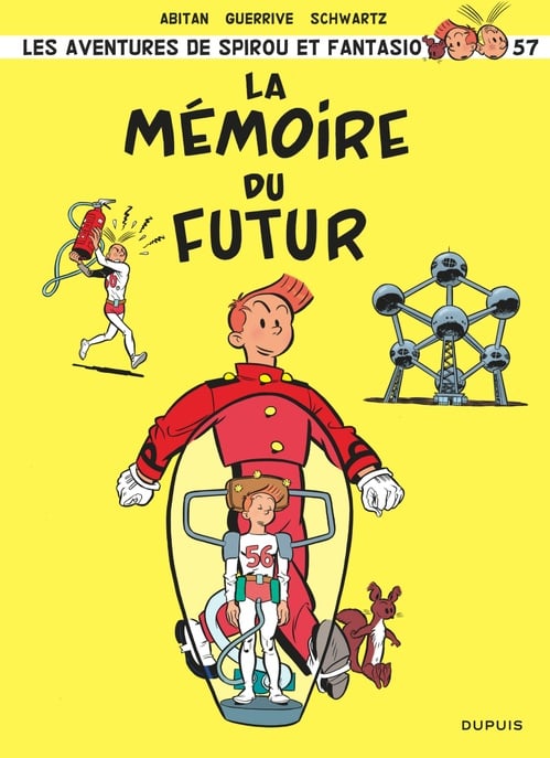 Spirou et Fantasio - Tome 57 - La mémoire du futur - Cover