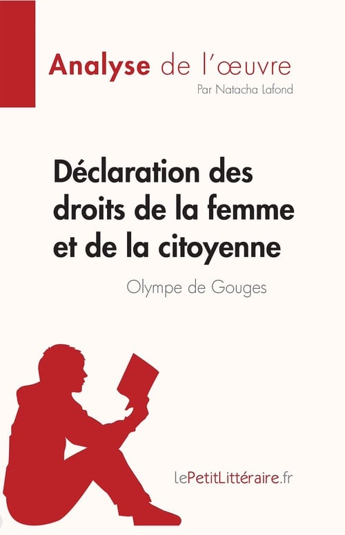 Déclaration des droits de la femme et de la citoyenne de Olympe de Gouges - Cover