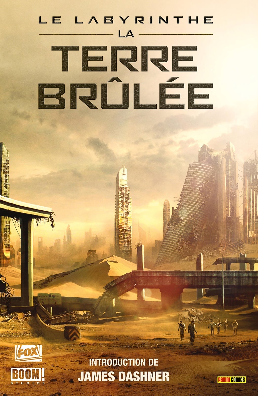 Le Labyrinthe : La terre brûlée - Cover