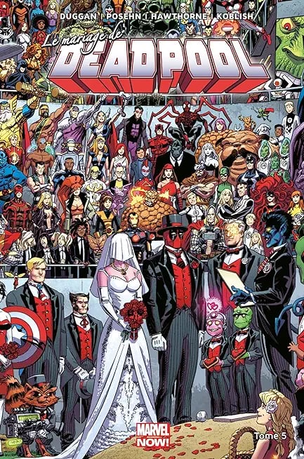 Le mariage de Deadpool - Cover