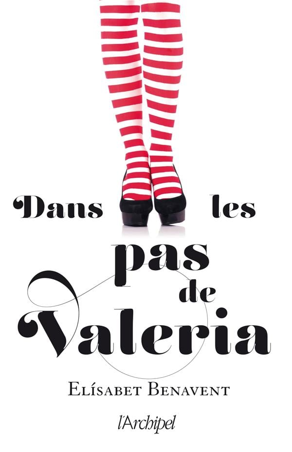 Dans les pas de Valeria - Cover
