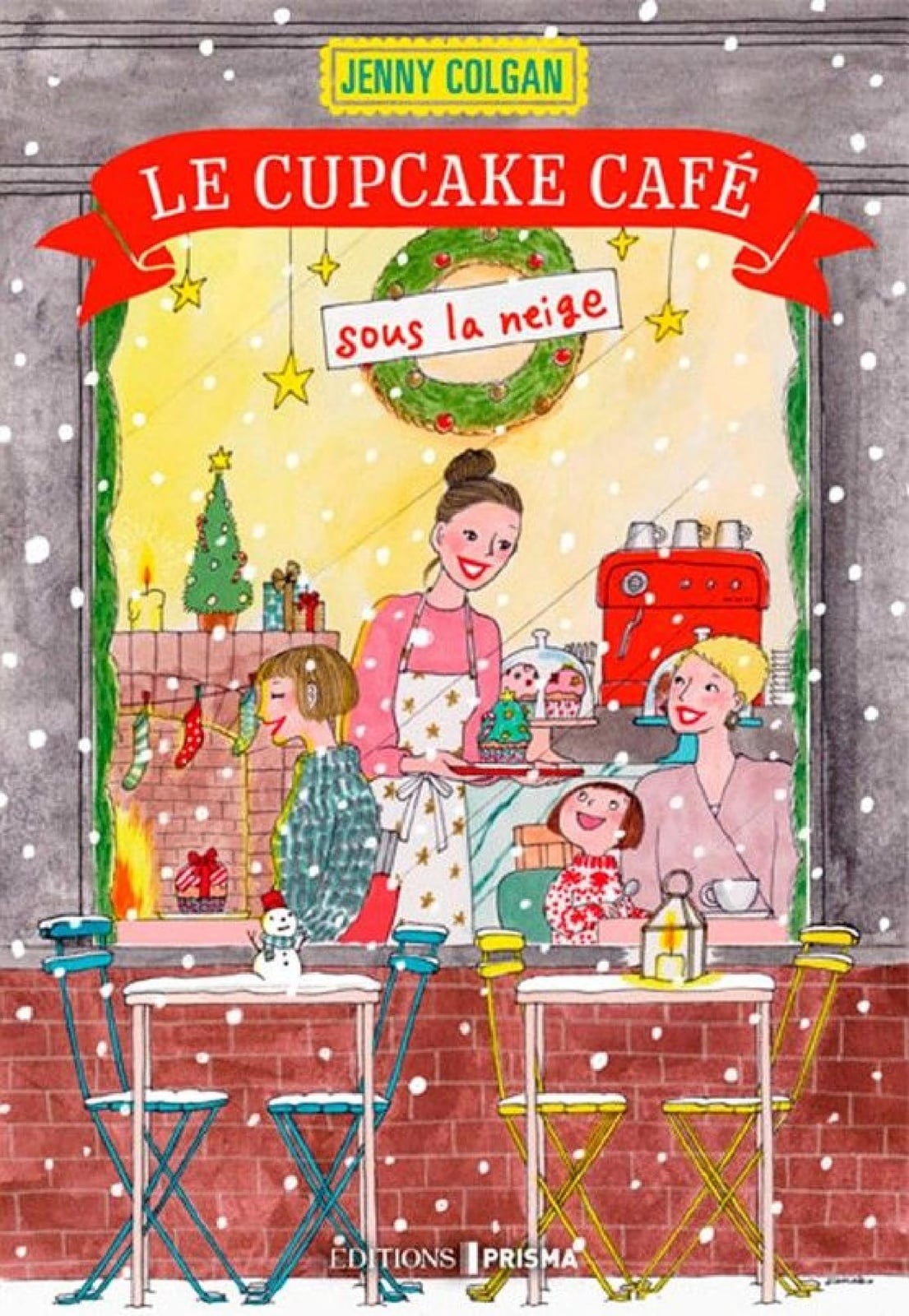 Le Cupcake café sous la neige - Cover