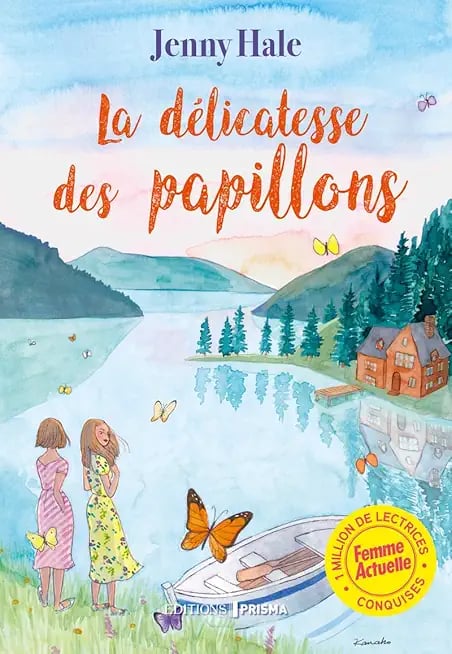 La délicatesse des papillons - Cover