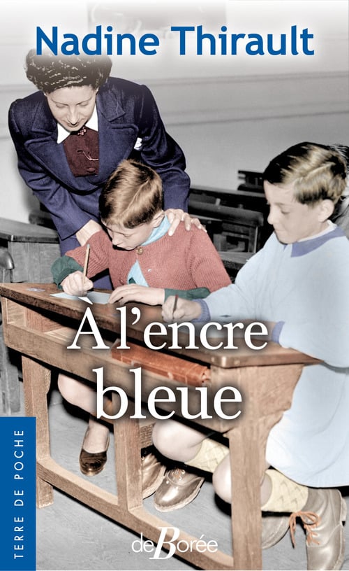 À l'encre bleue - Cover