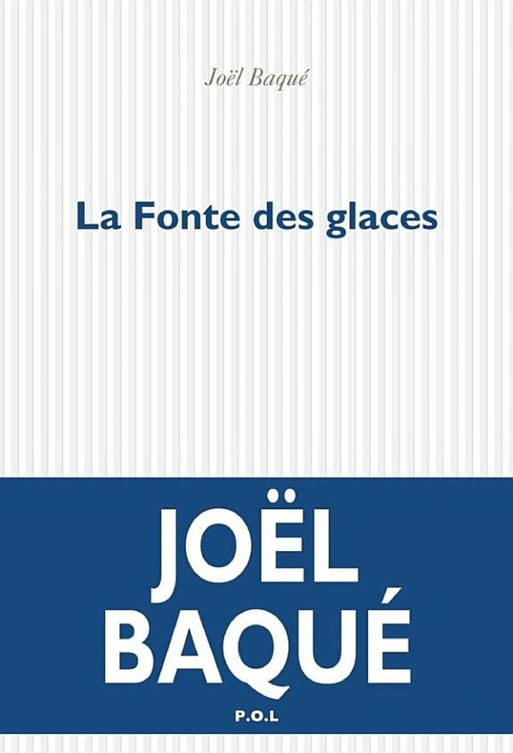 La Fonte des glaces - Cover