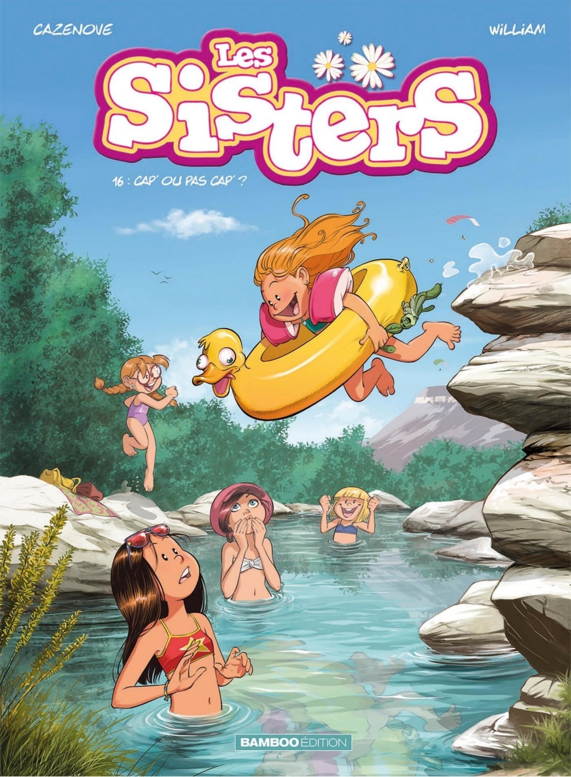 Les Sisters - Tome 16 - Cap' ou pas cap' ? - Cover