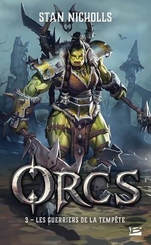 Orcs, T3 : Les Guerriers de la tempête - Cover
