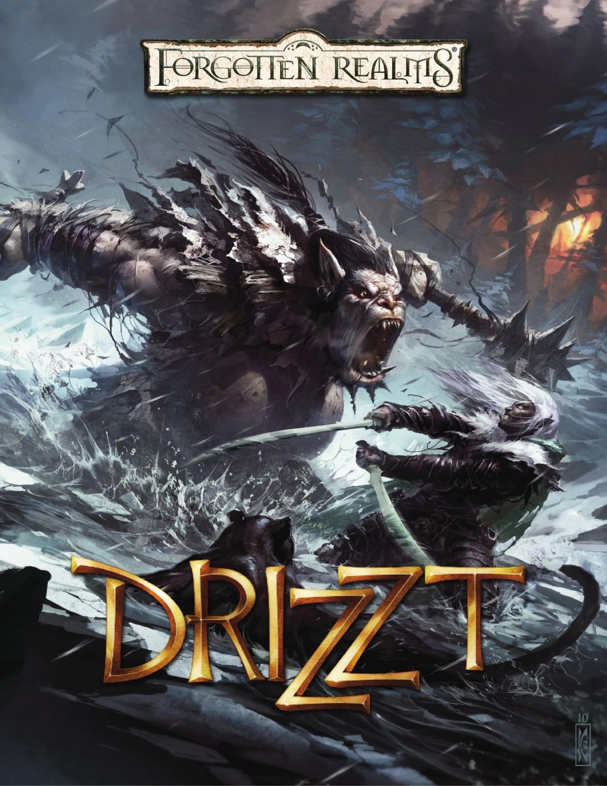 Dungeons & Dragons - La Légende de Drizzt - Cover