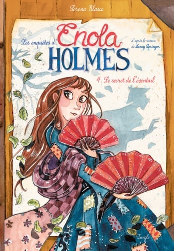 Enola Holmes - Tome 4 - Cover
