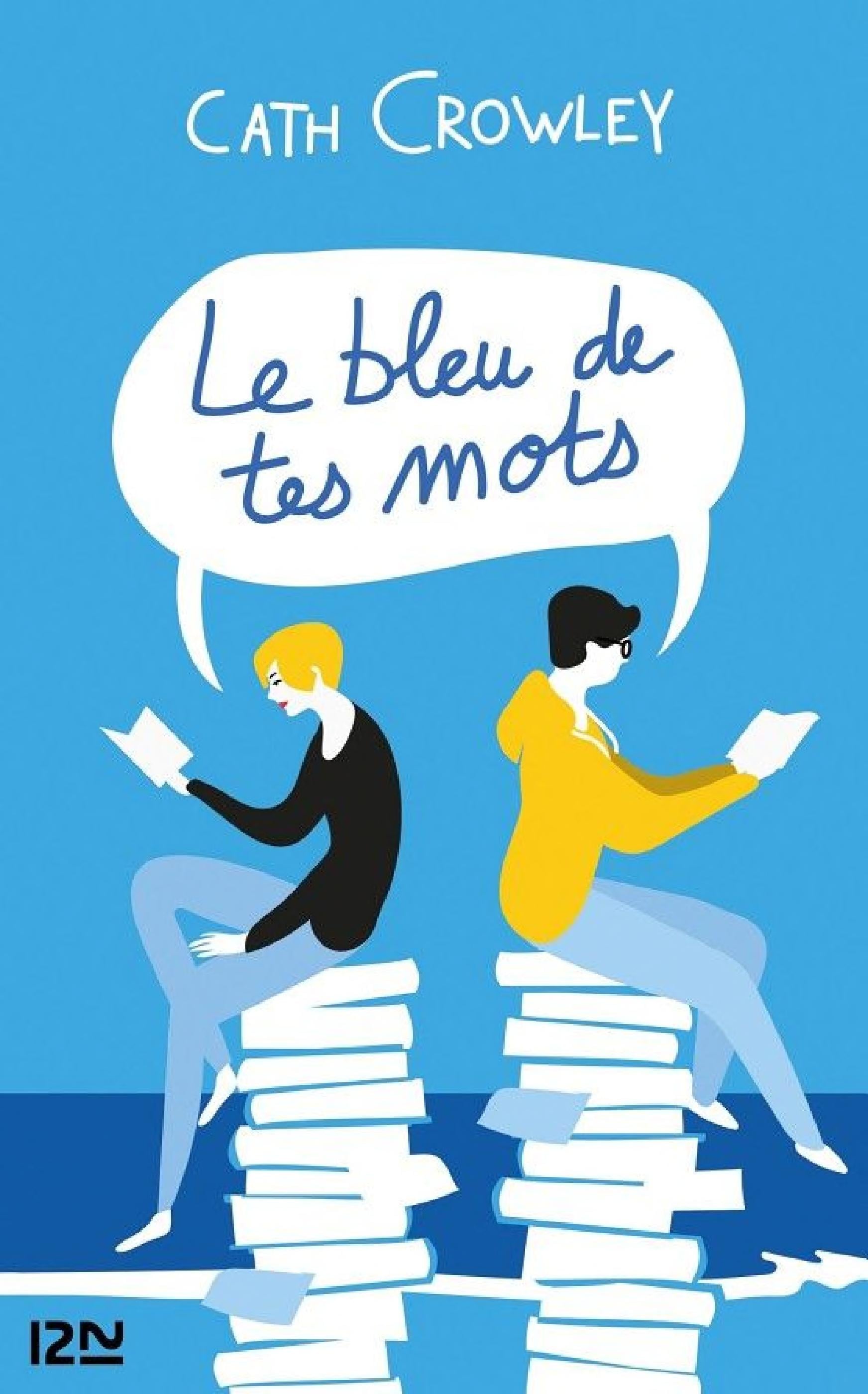 Le bleu de tes mots - Cover