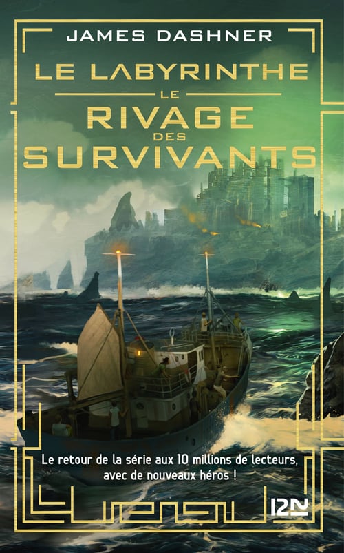 Le Labyrinthe : Le rivage des survivants - tome 01 - Cover