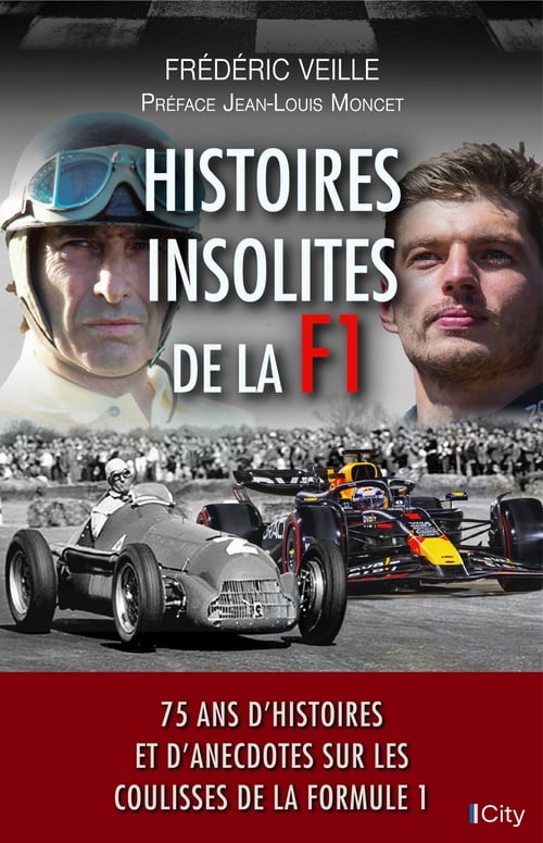 Histoires insolites de la F1 - Cover