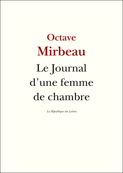 Le Journal d'une femme de chambre - Cover