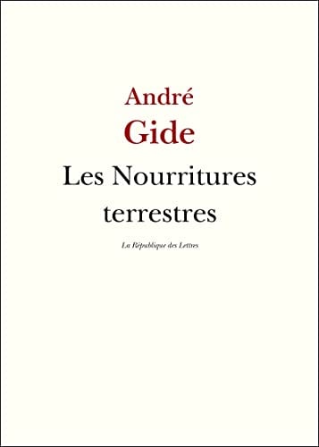 Les Nourritures terrestres - Cover