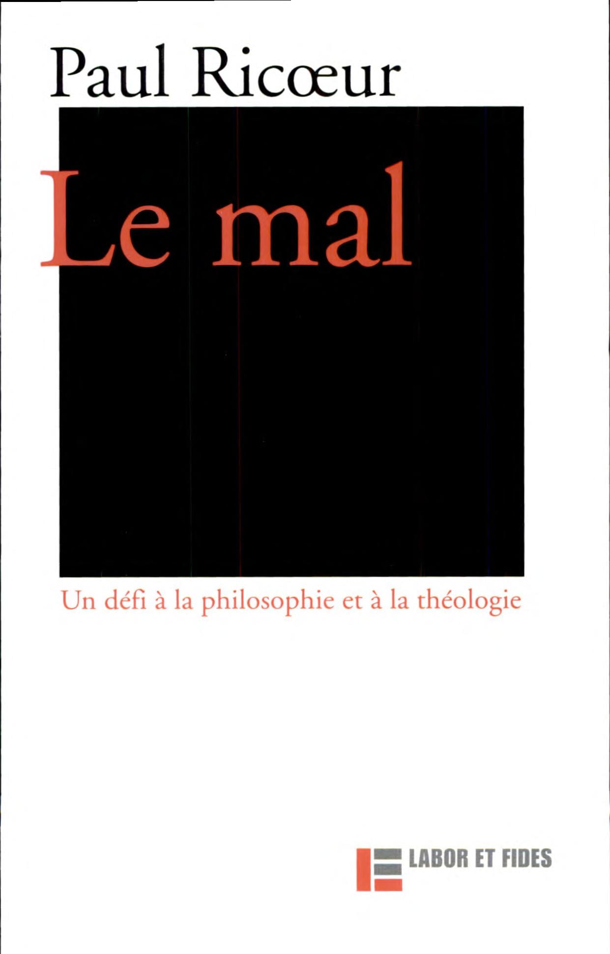 Le mal - Cover
