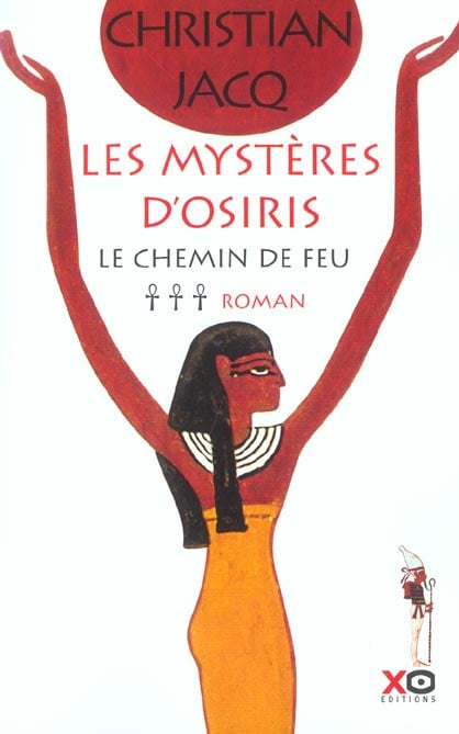 Les mystères d'Osiris: Le chemin de feu - Cover