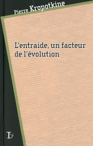 L'entraide, un facteur de l'évolution - Cover
