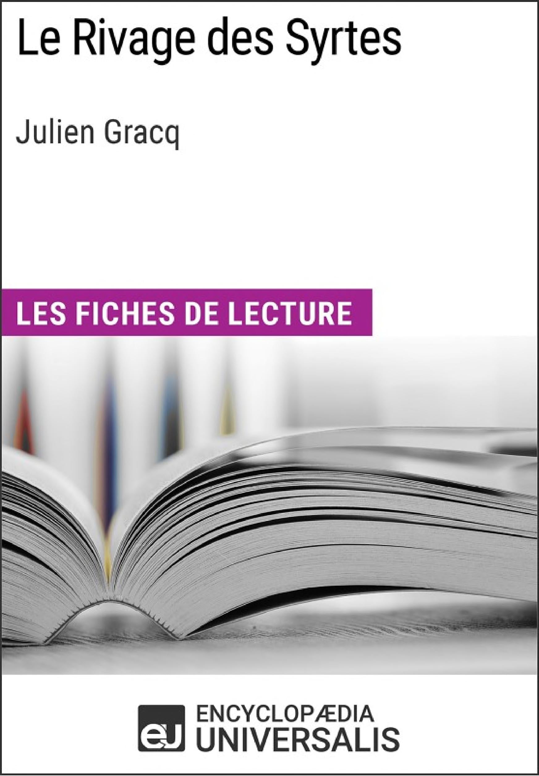 Le Rivage des Syrtes de Julien Gracq - Cover