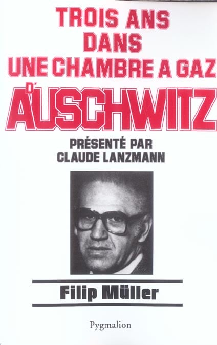 Trois ans dans une chambre à gaz d'Auschwitz - Cover