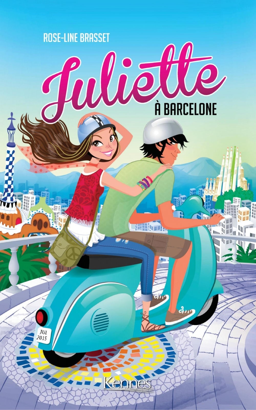 Juliette à Barcelone - Cover