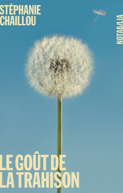 Le goût de la trahison - Cover