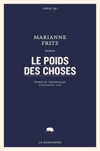 Le poids des choses - Cover