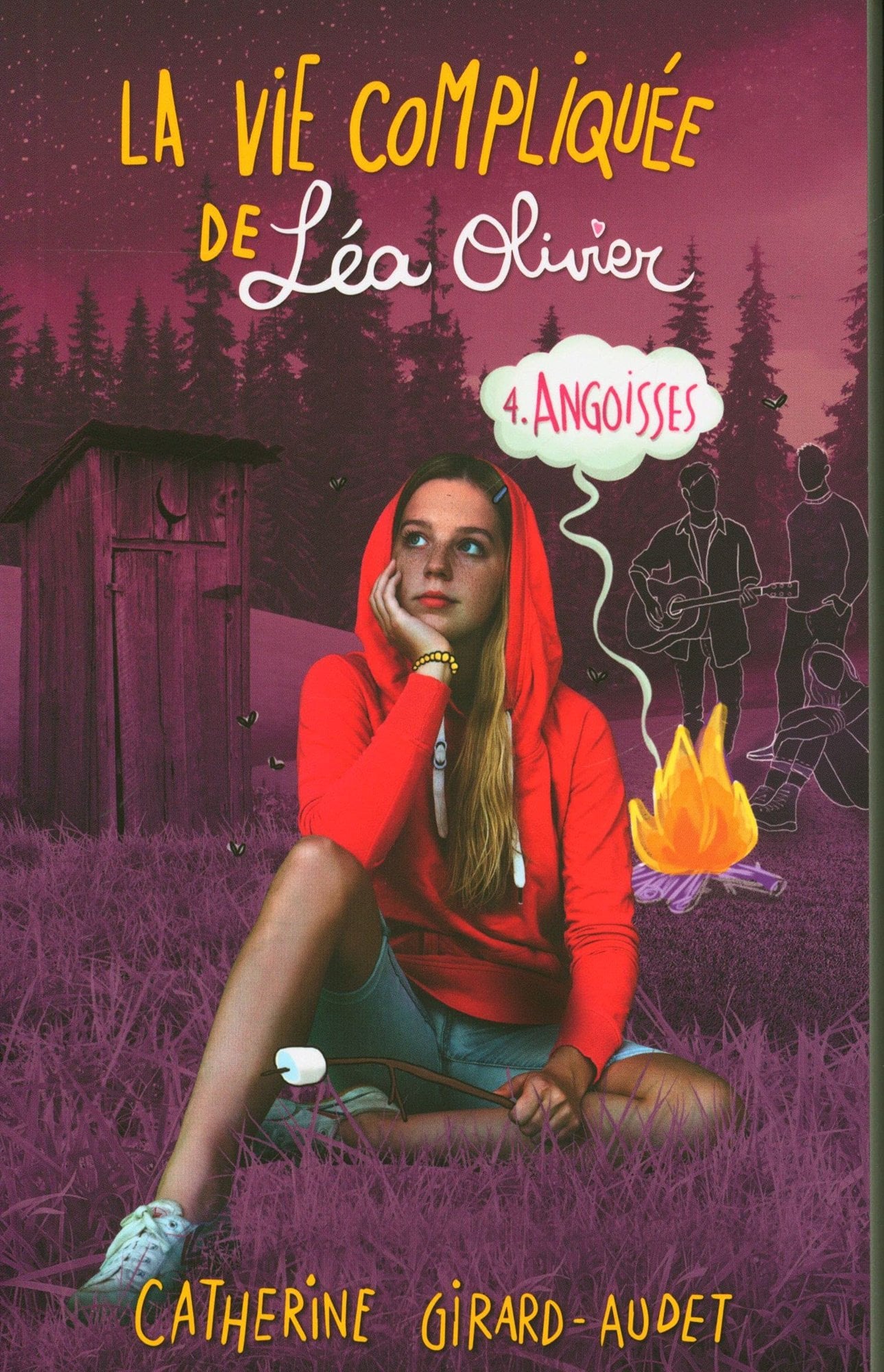 La vie compliquée de Léa Olivier: Angoisses - Cover