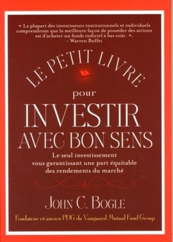 Le petit livre pour investir avec bon sens - Cover