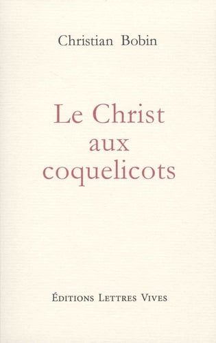 Le Christ aux coquelicots - Cover