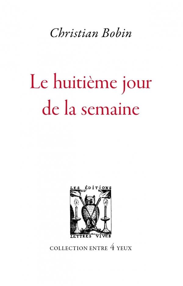 Le huitième jour de la semaine - Cover