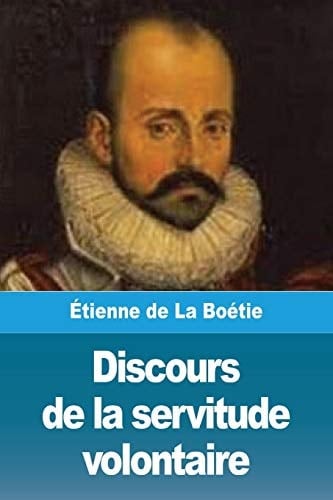 Discours de la servitude volontaire - Cover