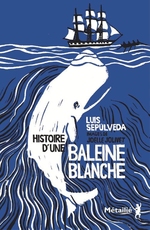 Histoire d'une baleine blanche - Cover