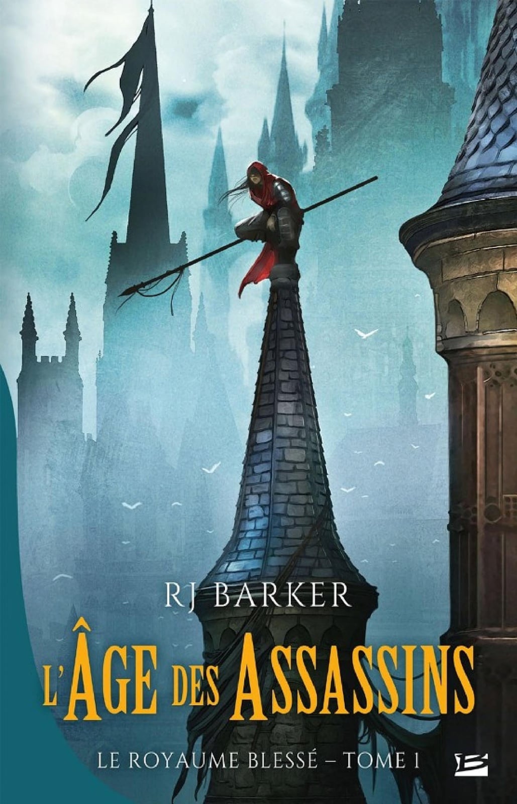 Le Royaume blessé, T1 : L'Âge des assassins - Cover