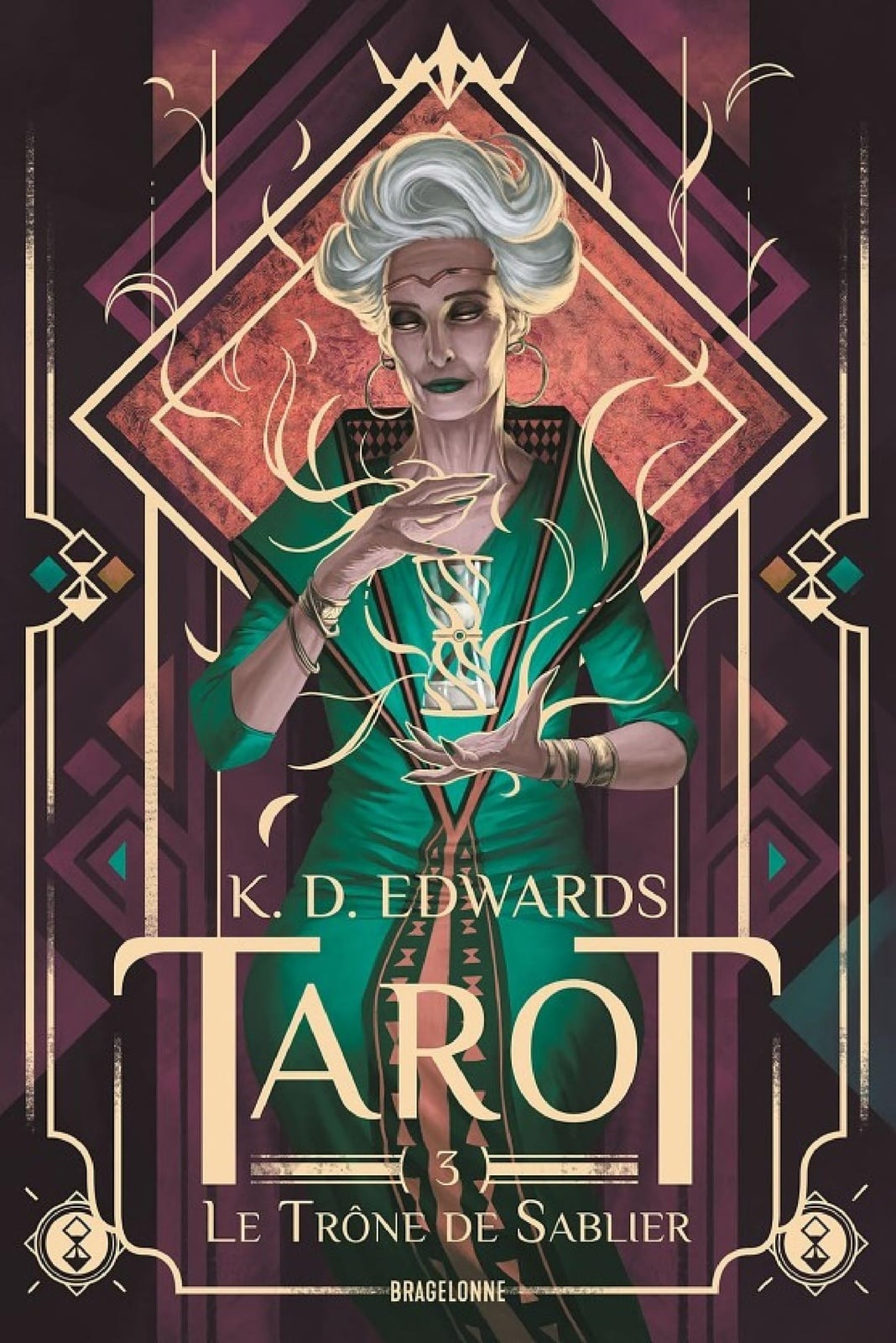 Tarot, T3 : Le Trône de Sablier - Cover