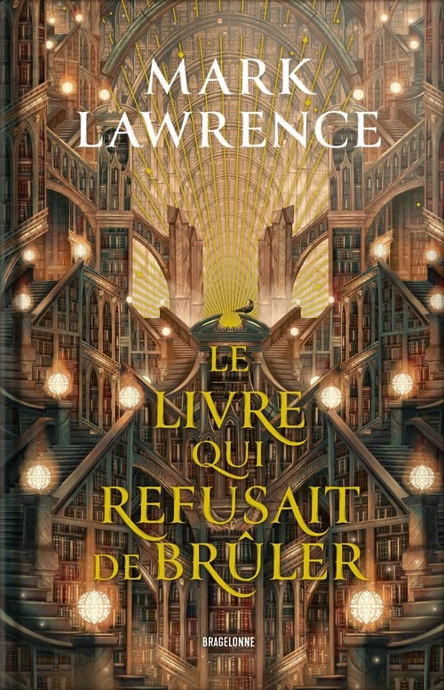 La Trilogie de la Bibliothèque, T1 : Le livre qui refusait de brûler - Cover