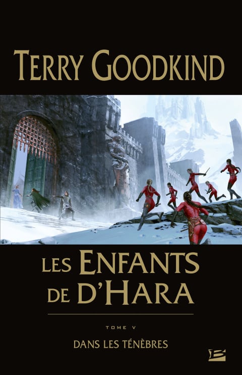 Les Enfants de D'Hara, T5 : Dans les ténèbres - Cover